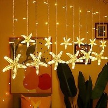 Erseyy Yıldız Perde LED Günışığı Fişli