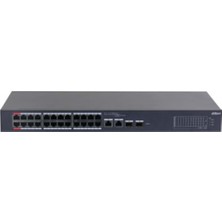 Dahua CS4226-24ET-240, 24PORT, Megabit, Poe 240W, 2 Port Sfp Gigabit Combo, Cloud Yönetilebilir, Switch