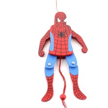 Marsilyan Ahşap Salanan Örümcek Adam Figürü ALK1195