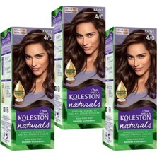 Wella Koleston Naturals Saç Boyası 4/0 Kahve x 3 Adet