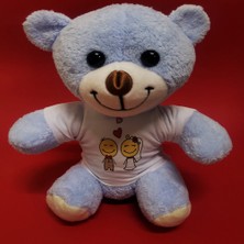 Erseyy Mutlu Çift Tişörtlü Peluş Ayı