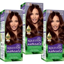 Wella Koleston Naturals Koyu Kestane Saç Boyası 3/4 Kalıcı Amonyaklı 3 Parça Yoğun Etki
