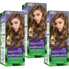 Wella Koleston Naturals Saç Boyası 7/1 Küllü Kumral x 3 Adet