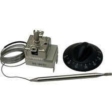 Akat Bir Çok Marka Ile Uyumlu Semaver ve Çay Makinesi Gazlı Termostatı - 30°c - 90°c - 30-90 Derece