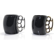 Alsepeteavm Porselen Muşta Tasarımlı Kupa Bardak SPR2382