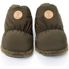 Peluche Haki Erkek Ev Terliği 25E-A2 - 2