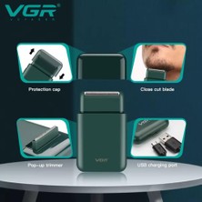 Erseyy Sakal-Vücut Sıfır Sakal Yanak Şarjlı Islak ve Kuru Tıraş Makinesi