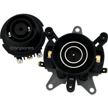 Akat Cvs Ile Uyumlu Dn 2318 Burgaz Su Isıtıcı Kettle Taban Termostatı ve Konnektörü