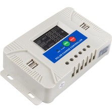 Olinea PM-40A 12 Volt - 24 Volt - 40 Amper 4 Usb'lı Dijital Otomatik Solar Şarj Kontrol Regüla