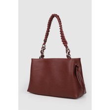 Septemmart Hasella Model Soft Deri 3 Bölmeli Kadın Askılı Çanta