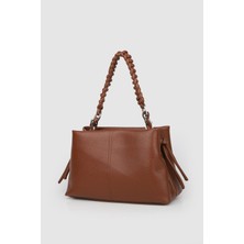 Septemmart Hasella Model Soft Deri 3 Bölmeli Kadın Askılı Çanta