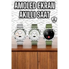 Akıllı Saat Sesli Görüşme Titreşimli Nabız Sensörlü Spor Modları