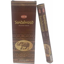 Hem Sandalwood Aromalı Çubuk Tütsü