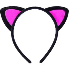 Sevimli Kedi Kulak Pofuduk Kedi Taç Şeker Pembe