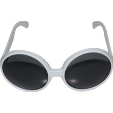 Nevamel  80 Li Yıllar Beyaz Renk Nostalji Yeşilçam Parti Gözlüğü