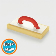 Nzb Süngerli Plastik Mala 30 cm Ince Sıva Perdah Fayans Yüzey Temizlik Malası