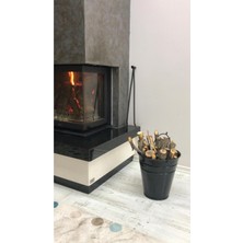 BAYÇAĞRI Şömine Kova Kuzine Kovası Soba Kovası Odun Kovası Kül Alma Kovası