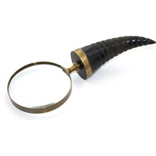 Marsilyan Boynuz Pirinç Büyüteç Model 2