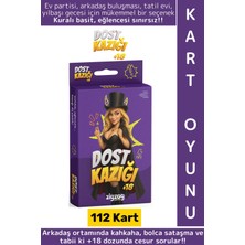 Wintoup Eğlenceli Yılbaşı Arkadaş Grubu Parti Cesur Komik Kahkaha 112 Kart Yetişkin Oyunu-Dost Kazığı +18