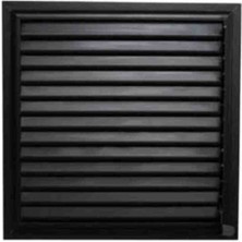 Elissa Dekorasyon Menfez Siyah Alüminyum Wc Banyo Havalandırma Menfezi