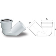 Fırat Pvc 3,2 Dublex Muflu S Sifon 110 mm