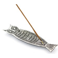 Marsilyan Metal Kayık Baykuş Tasarımı Tütsülük Model 1