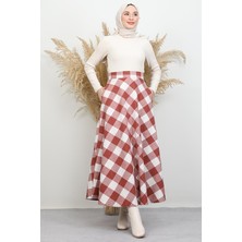 Cepli Dama Desen Etek Kiremit