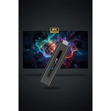 Tekvora Android 14 Tv Stick 4K Ultra Hd | Dual Wifi | Bluetooth | Akıllı Tv Dönüştürücü