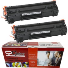 Qstar Hp Çipli CF283A 283A 2'li Ekonomik Paket Garantili Uyumlu Toner M126A 127FN 127FW 128FN Muadil Toner