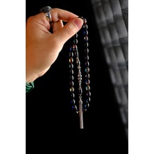 Dergah Tesbih Atölyesi Fakir Usta El Işçiliği Nakkaş Imame Tamamı Gümüş Tasarım Micro Color Sıkma Kehribar