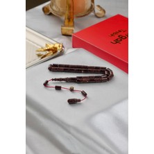 Dergah Tesbih Atölyesi Üstad Erkan Çubukcu Sistemli Tasarım Sıkma Kehribar Tesbih