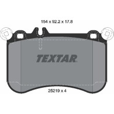 Textar Fren Balatası On 4-Matic Mercedes W176 C117 X117 X156