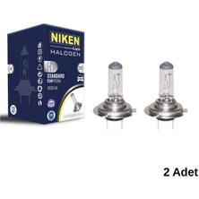 Niken 12V H7 55W Halojen Ampul (2 Adet)