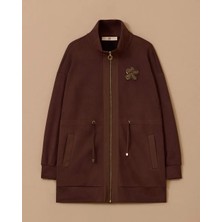 Seçil 1007 Taş Işlemeli Fermuarlı Kap 10002522511007 #11-25#