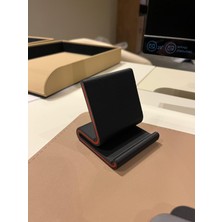 Lucylund Telefon Tutucu | Otomotiv Çizgilerinden Ilham Alan Şık Ofis Tipi Telefon Standı | Home Office ve Çalışma Masası Için