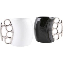 Marsilyan Muşta Tasarımlı Seramik Kupa