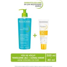 Photoderm Aquafluid 40 ml + Sebium Foaming Gel 500 ml