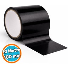 Nzb Tamir Bandı 100 mm x 10 mt Yüksek Dayanımlı Su Geçirmez Güçlü Yapışkan Çok Amaçlı Onarım Bandı Siyah