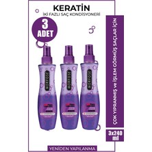 Morfose Keratin Fön Suyu Mor 240 ml 3 Adet