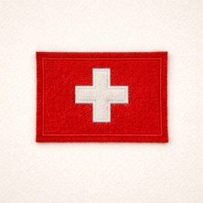 Isviçre Bayrak Patch Yama