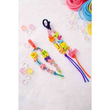 Tutu Tasarım Kişiye Özel Isimli Anahtarlık – Renkli Boncuklu, Harfli, El Yapımı Sevimli Anahtarlık