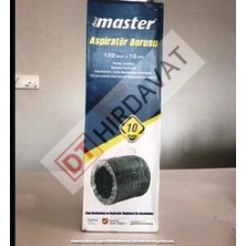 Kl Home  10 Metre Esnek Boru Davlumbazlara Aspiratör  Alüminyum Fleks Borusu