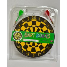 Lisinya Dart Board Seti 2 Dart Oklu Klasik Dart Oyunu