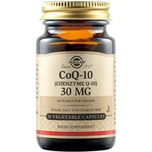 Solgar Coenzyme Q-10 30 Mg 30 Kapsül