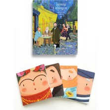 Melimelek Zamansız Ressamlar Ajanda Iv + Ressamlar Çizgisiz Defter Set