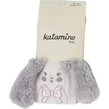 Ugly Duck Pulsar Kulaklı Kız Külotlu Çorap - Gri