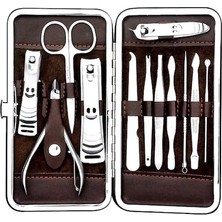 Magicool Profesyonel Çelik Manikür Pedikür Seti 12 Parça