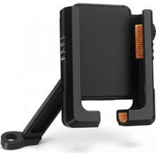 Marsilyan Motosiklet Gidon Telefon TUTUCU–360° Döner, Kaymaz Sabitleme Sistemli, Sarsıntı Önleyici Telefon Tutucu Aparat