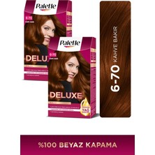 Palette Deluxe 6-70 Kahve Bakır x 2 Adet