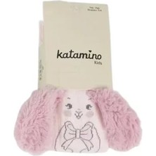 Ugly Duck Pulsar Kulaklı Kız Külotlu Çorap - Pembe